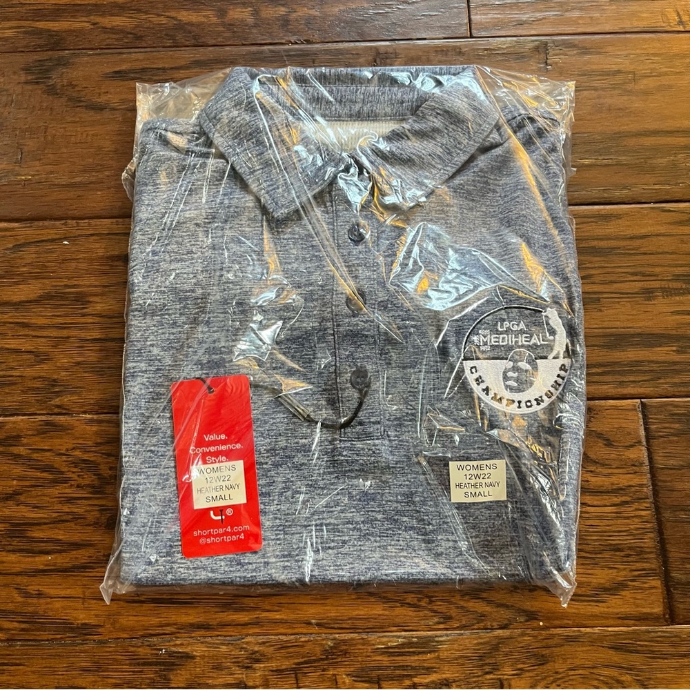 Women's Heather Gray Polo Shirt
